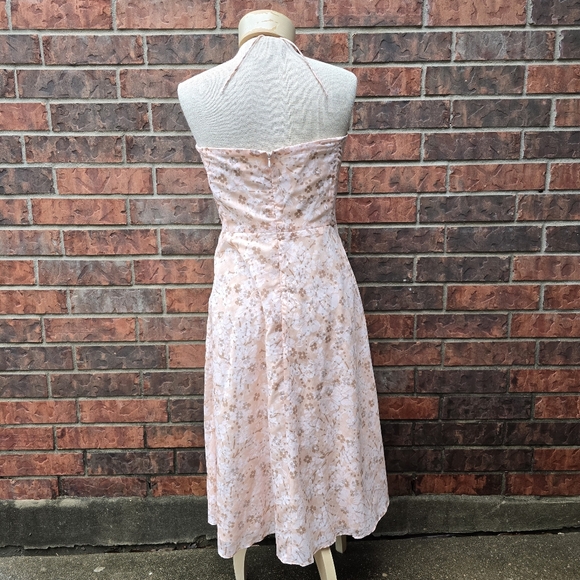 J CREW Dress Cottagecore Floral Print VTG Y2K Coquette Size 8, - Picture 3 of 15